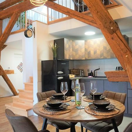 Galerie-Wohnung I Sanierter Pferdestall I Europapark I Boxspring I Nespresso Kippenheim Exteriér fotografie