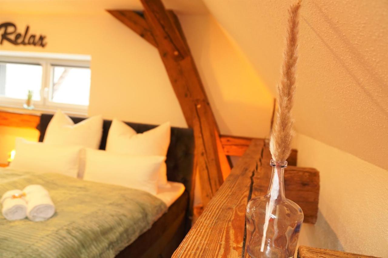Galerie-Wohnung I Sanierter Pferdestall I Europapark I Boxspring I Nespresso Kippenheim Exteriér fotografie