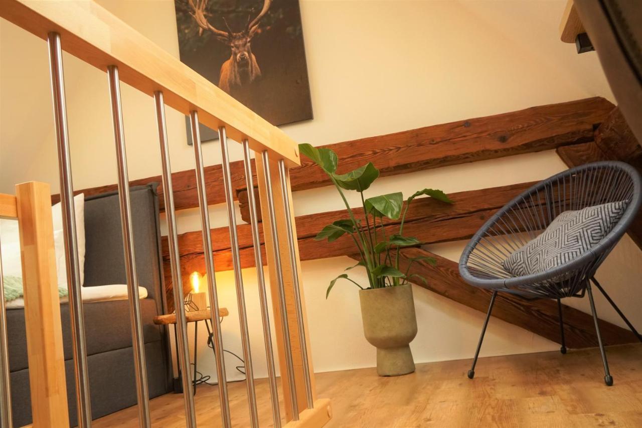 Galerie-Wohnung I Sanierter Pferdestall I Europapark I Boxspring I Nespresso Kippenheim Exteriér fotografie