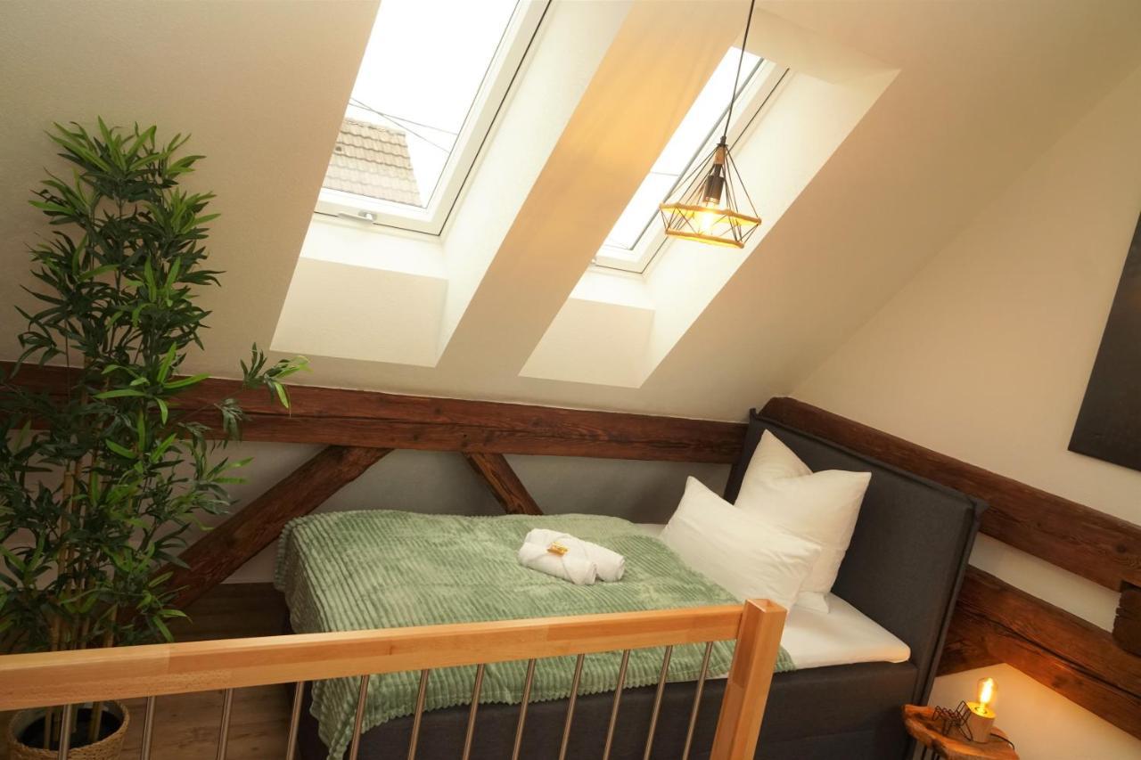 Galerie-Wohnung I Sanierter Pferdestall I Europapark I Boxspring I Nespresso Kippenheim Exteriér fotografie