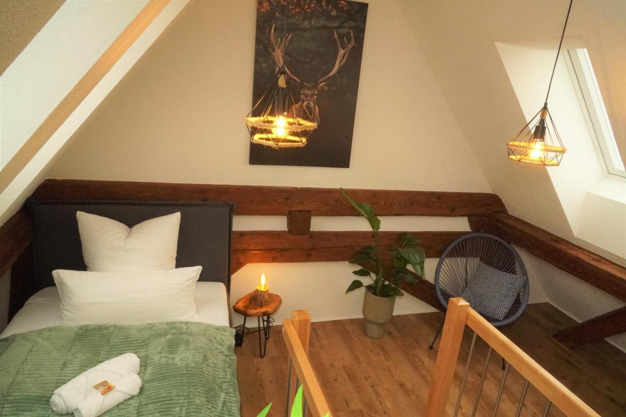 Galerie-Wohnung I Sanierter Pferdestall I Europapark I Boxspring I Nespresso Kippenheim Exteriér fotografie